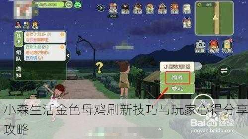小森生活金色母鸡刷新技巧与玩家心得分享攻略