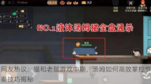 网友热议：猫和老鼠游戏中期，汤姆如何高效掌控节奏技巧揭秘