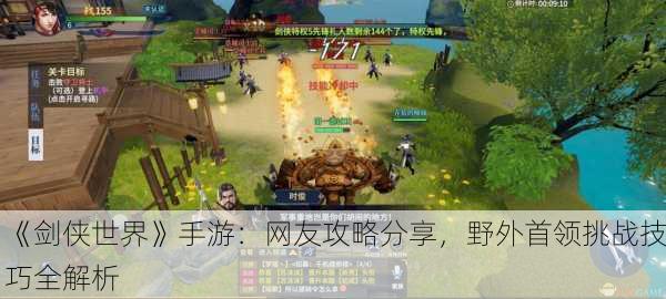 《剑侠世界》手游：网友攻略分享，野外首领挑战技巧全解析