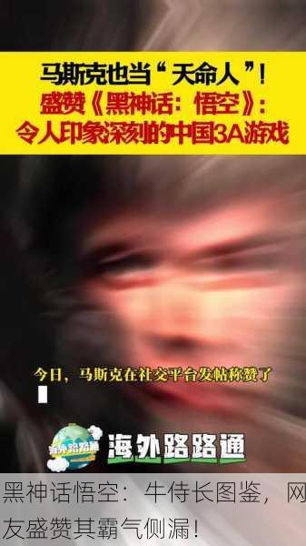 黑神话悟空：牛侍长图鉴，网友盛赞其霸气侧漏！