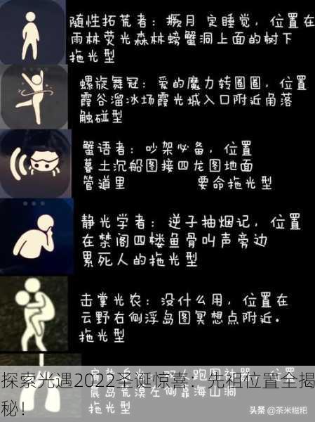 探索光遇2022圣诞惊喜：先祖位置全揭秘！
