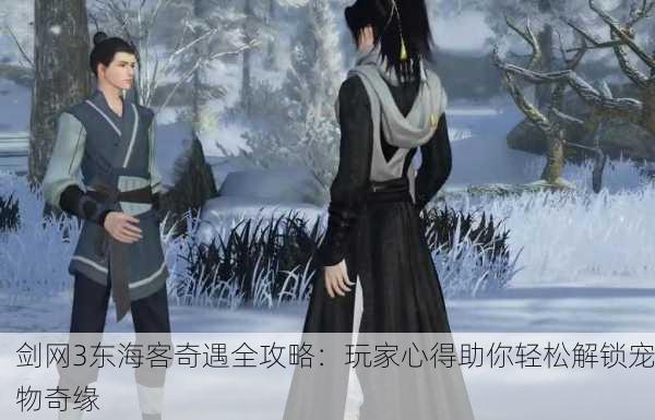 剑网3东海客奇遇全攻略：玩家心得助你轻松解锁宠物奇缘