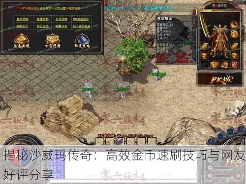 揭秘沙威玛传奇：高效金币速刷技巧与网友好评分享