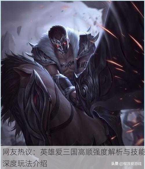 网友热议：英雄爱三国高顺强度解析与技能深度玩法介绍