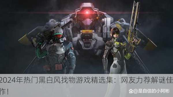2024年热门黑白风找物游戏精选集：网友力荐解谜佳作！